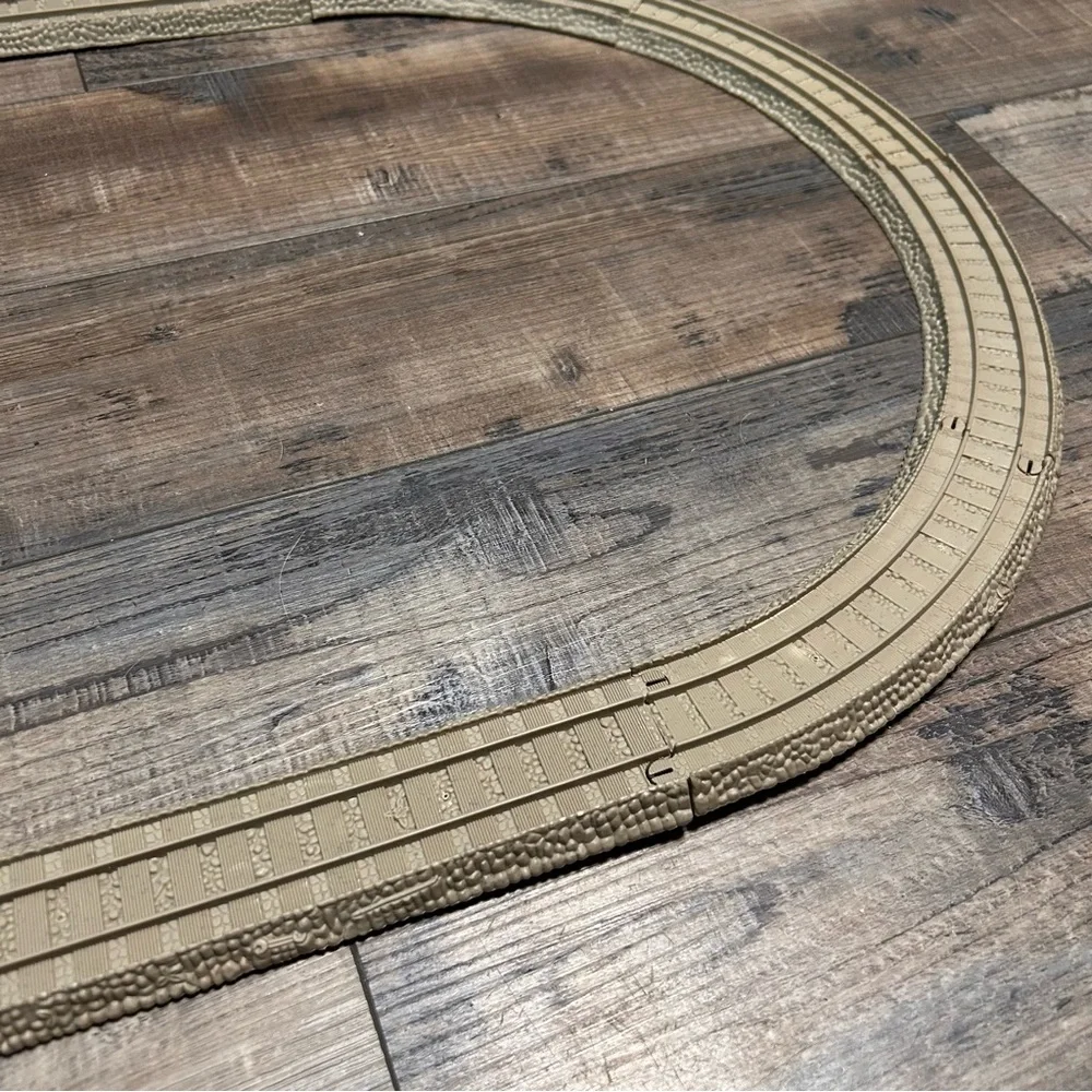 Thomas Trackmaster Replacement Long & Curved‎ Tracks Tan Beige Lot of 10 Pcs